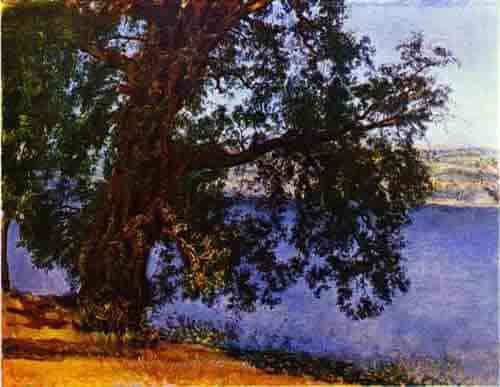 Turn your images into 经典油画, Style Transfer, Online, AI, Use Style:A Tree over Water.jpg